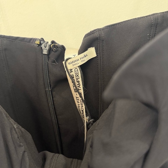 NWT Mistress Rocks BLACK STRAPLESS CORSET MINI DRESS Size S “Tall” Length - Picture 9 of 9